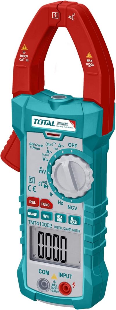 كلبس امبير 600 امبير600 فولت AC/DC ماركة TOTAL بطاريات عادية