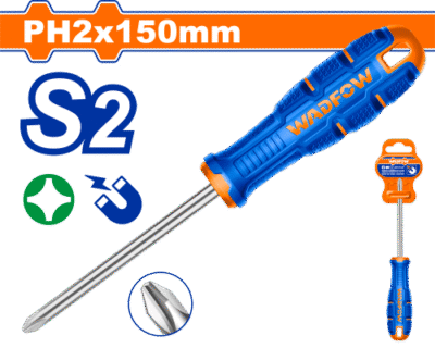 مفك براغي -S2 - قياس PH2 × 150 ماركة WADFOW