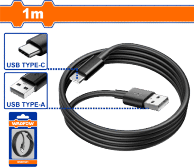 كبل شاحن TYPE-C طول 1 م ماركة WADFOW