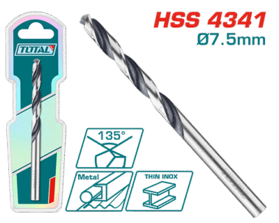 ريشة حديد 7.5 مم موديل HSS4341 ماركة TOTAL