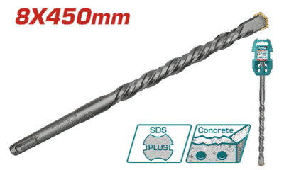 ريشة SDS PLUS 8 X450 ماركة TOTAL