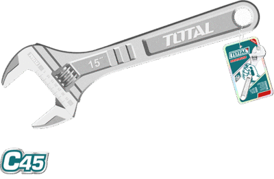 مفتاح اموليت انكليزي قياس 15 انش اقصى قطر 43 مم ماركة TOTAL