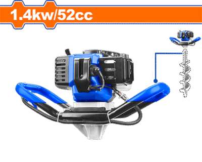 حفارة ارض زراعية بنزين 52 cc استطاعة 1.4 kw ماركة WADFOW
