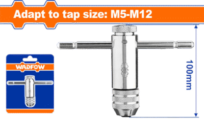 مفتل قلووظ فتح سن طقطاق ( M5-M12 ) قياس 100 مم WADFOW