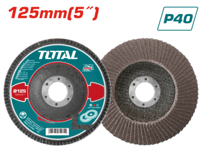 حجر جلخ حف موج 40P معدن 5 انش حديث TOTAL