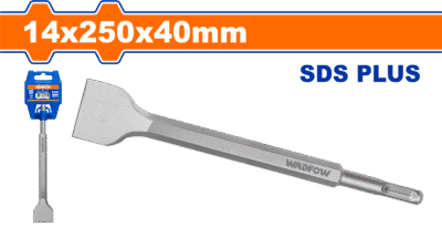 ازميل SDS PLUS ( 14 × 40 × 250 ) مبسيط عريض ماركة WADFOW