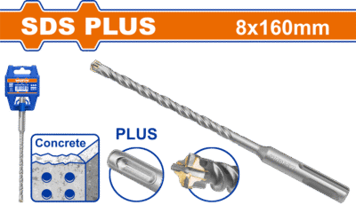 ريشة راس رباعي WADFOW SDS PLUS 8×160